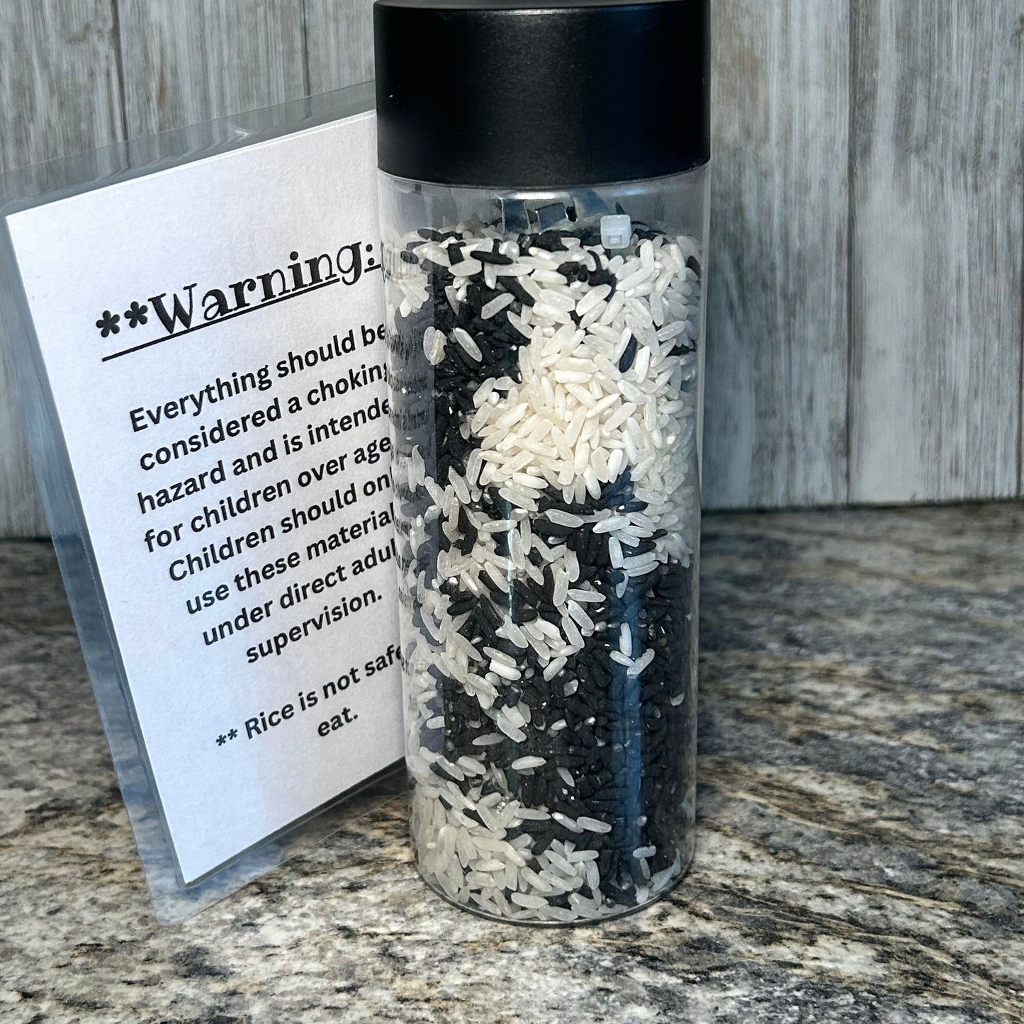 Shake & Seek Bottle | A Game of I Spy in a Bottle (As pictured) Big Size