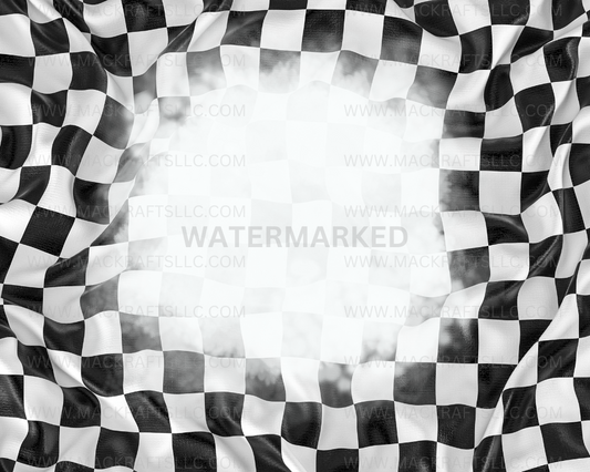 Racetrack Flag Instant Digital Download