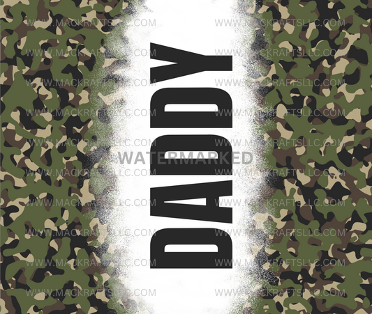 Daddy Camo Instant Digital Download