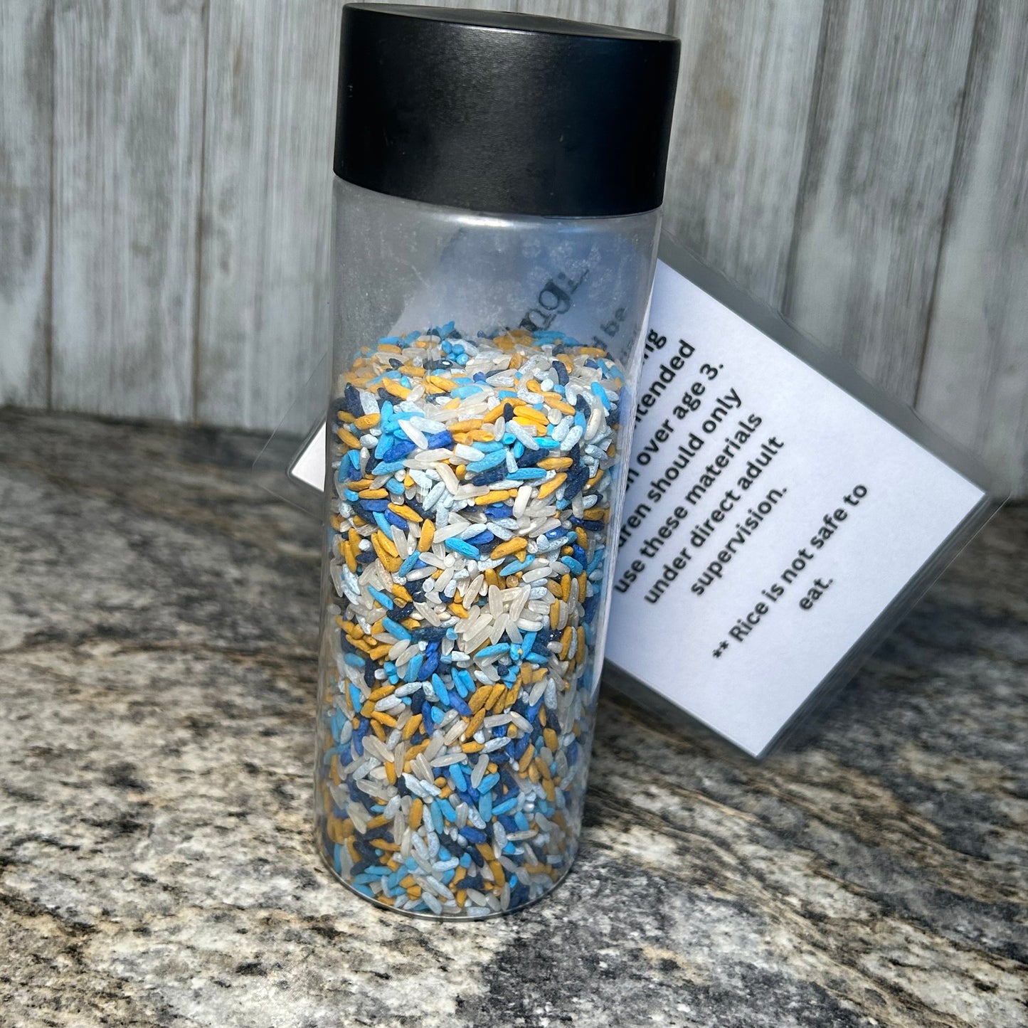 Shake & Seek Bottle | A Game of I Spy in a Bottle (As pictured) Big Size