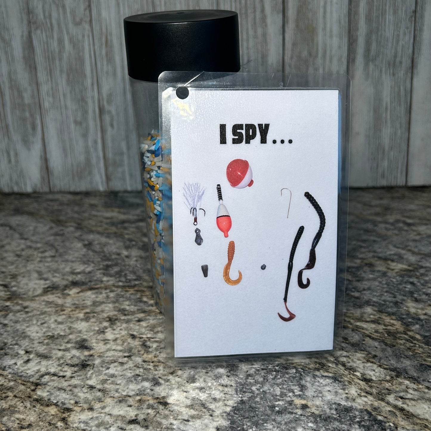 Shake & Seek Bottle | A Game of I Spy in a Bottle (As pictured) Big Size