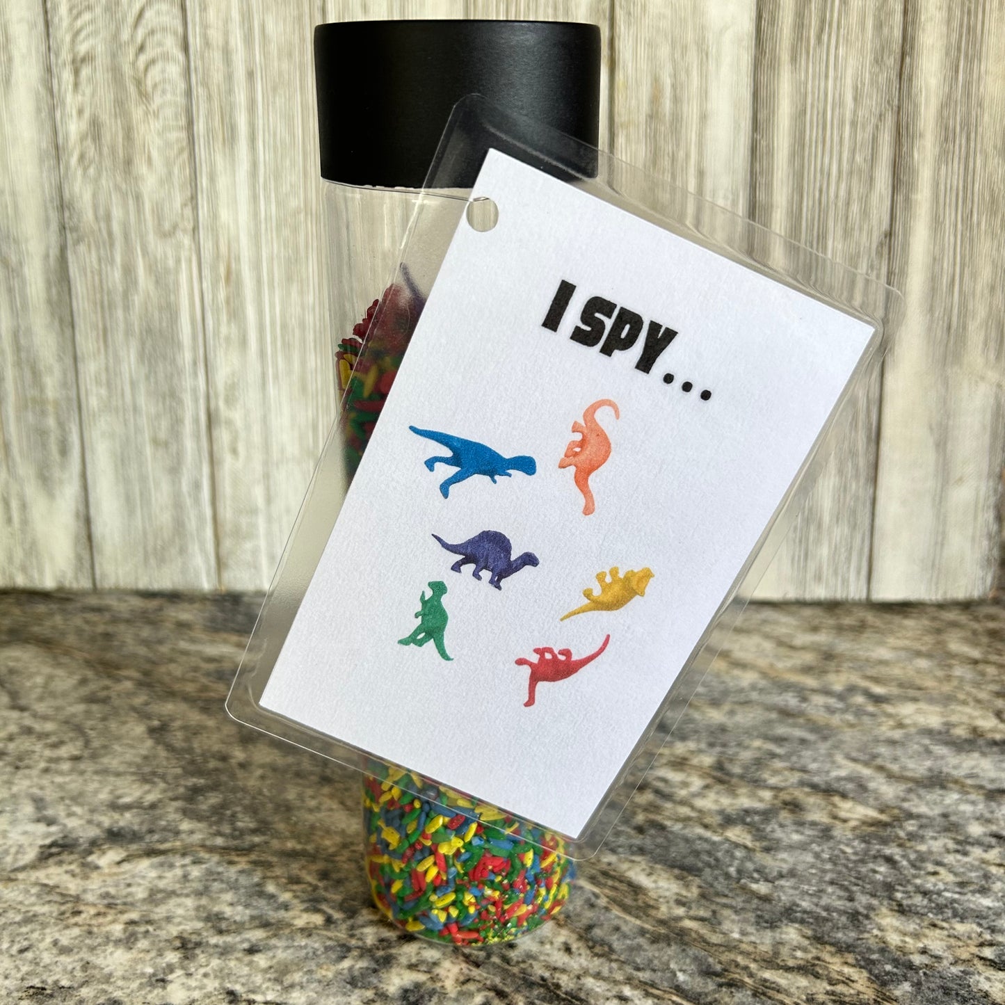 Shake & Seek Bottle | A Game of I Spy in a Bottle (As pictured) Jumbo Size