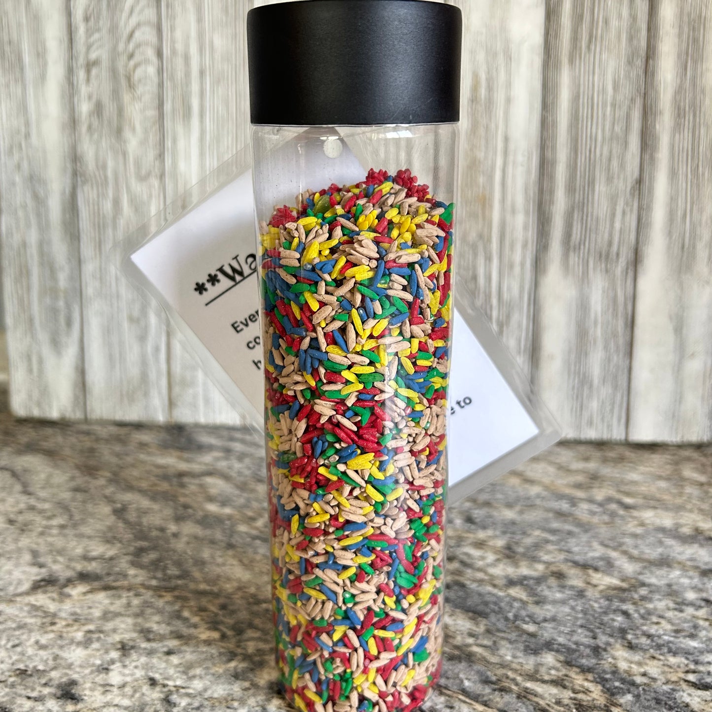 Shake & Seek Bottle | A Game of I Spy in a Bottle (As pictured) Jumbo Size