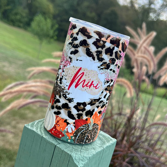 Fall Diva Mini Stainless Steel Kid Cup (Sippy & Tumbler Lid)