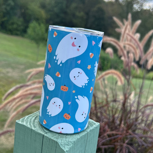 Ghostly Giggles Stainless Steel Kid Cup (Sippy & Tumbler Lid)