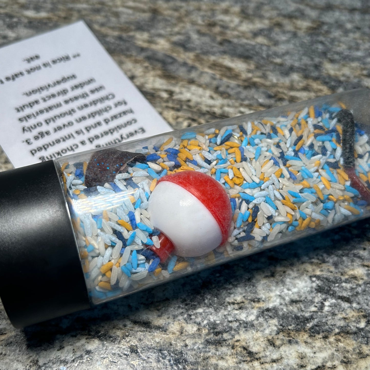 Shake & Seek Bottle | A Game of I Spy in a Bottle (As pictured) Big Size