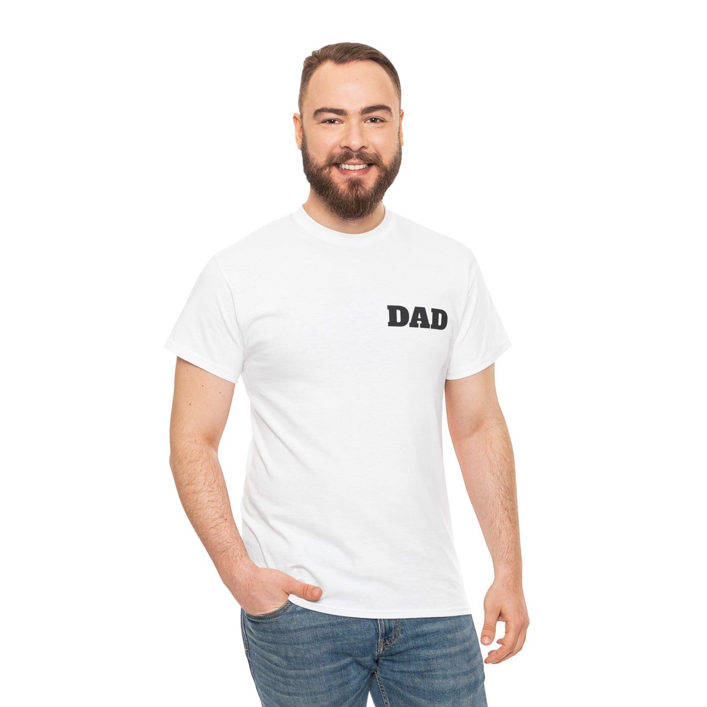 Custom Dad Tee | Perfect Gift for Father's Day, Birthday, Family Gatherings, Casual Wear, Gift for Fathers