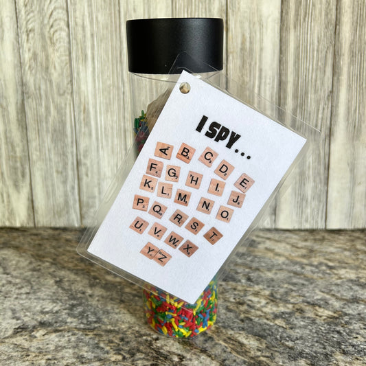 Shake & Seek Bottle | A Game of I Spy in a Bottle (As pictured) Jumbo Size