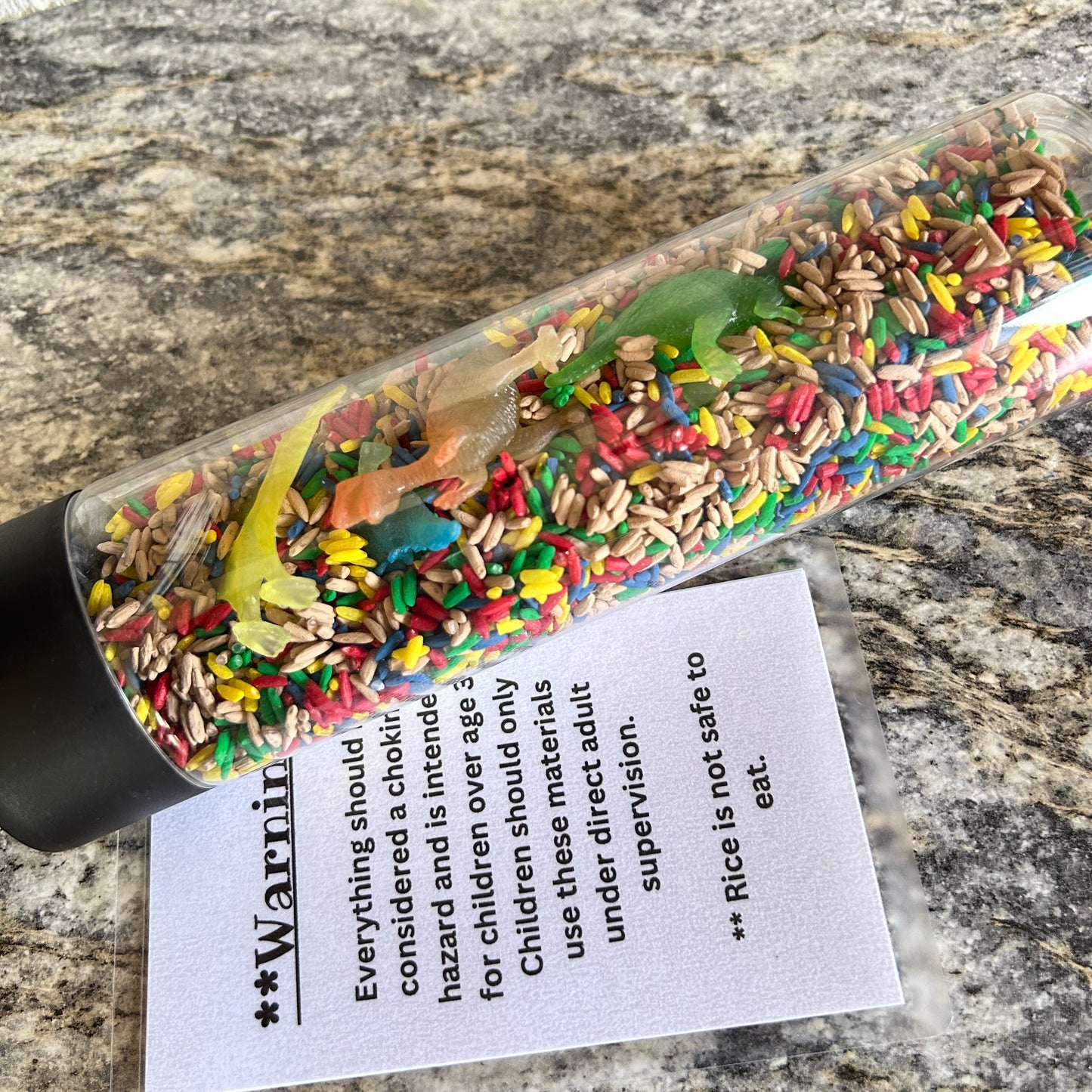 Shake & Seek Bottle | A Game of I Spy in a Bottle (As pictured) Jumbo Size