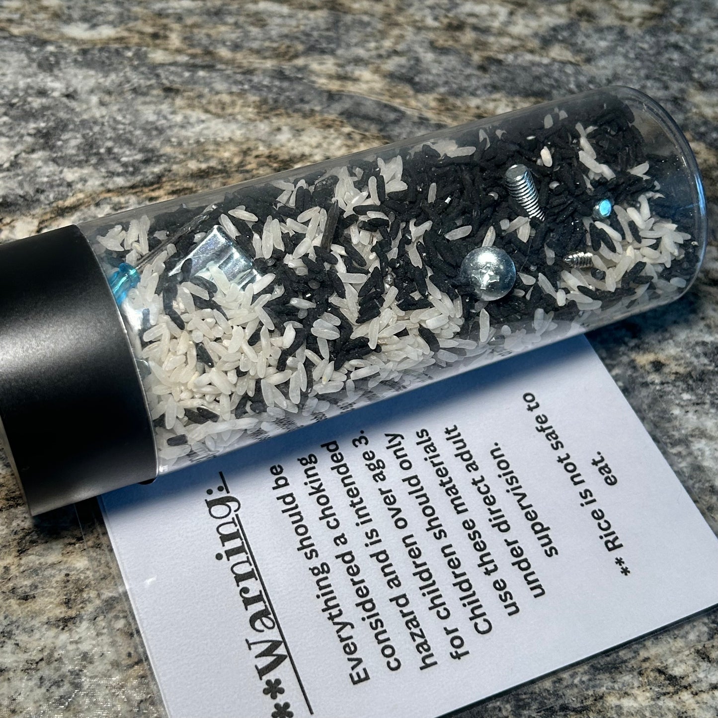 Shake & Seek Bottle | A Game of I Spy in a Bottle (As pictured) Big Size
