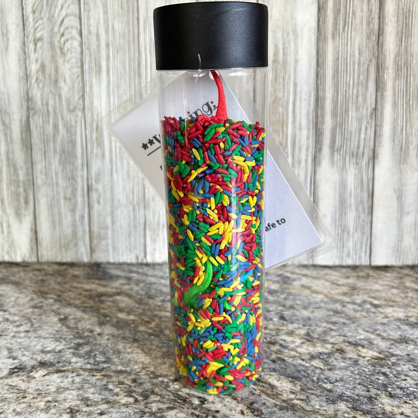 Shake & Seek Bottle | A Game of I Spy in a Bottle (As pictured) Jumbo Size