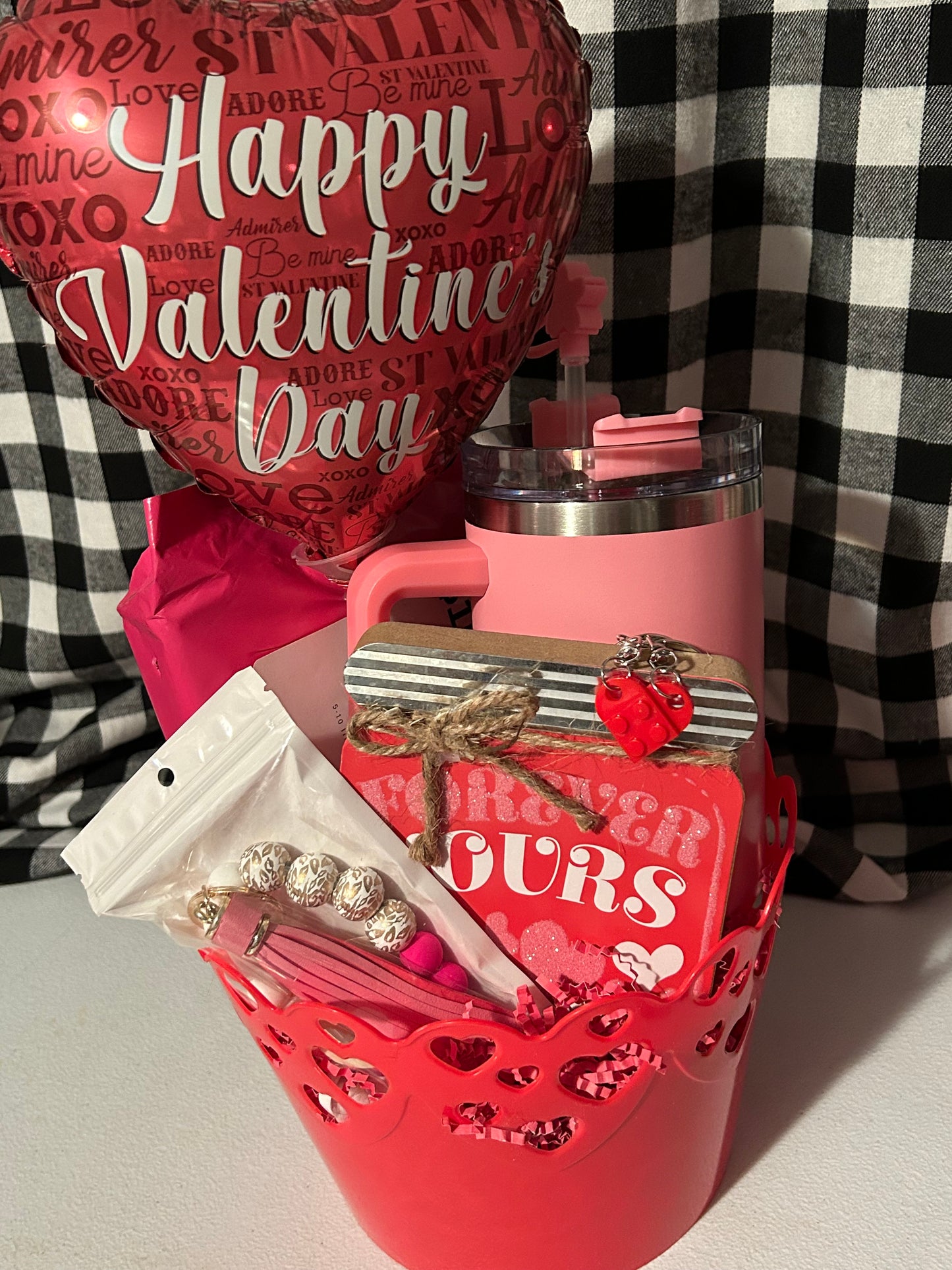 One of a Kind Valentine’s Day Basket for Her