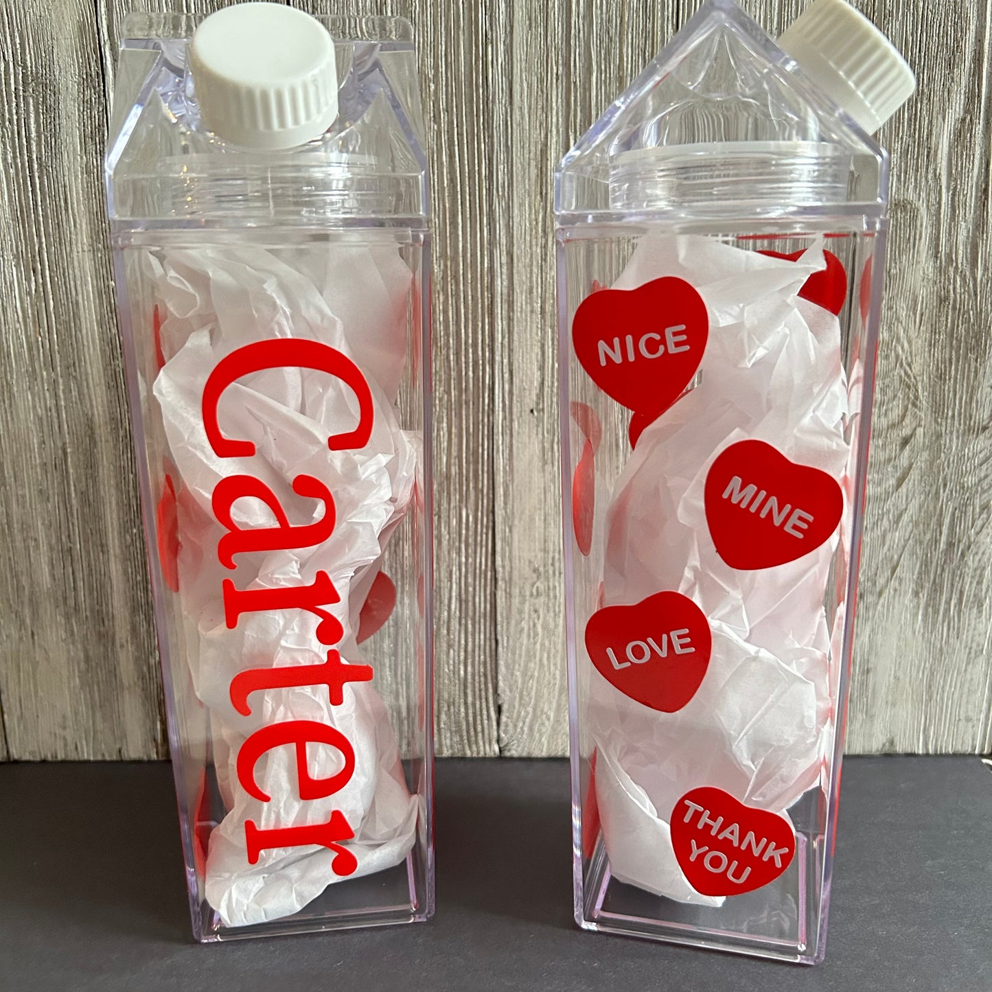 Personalized Valentine’s Day Milk Carton