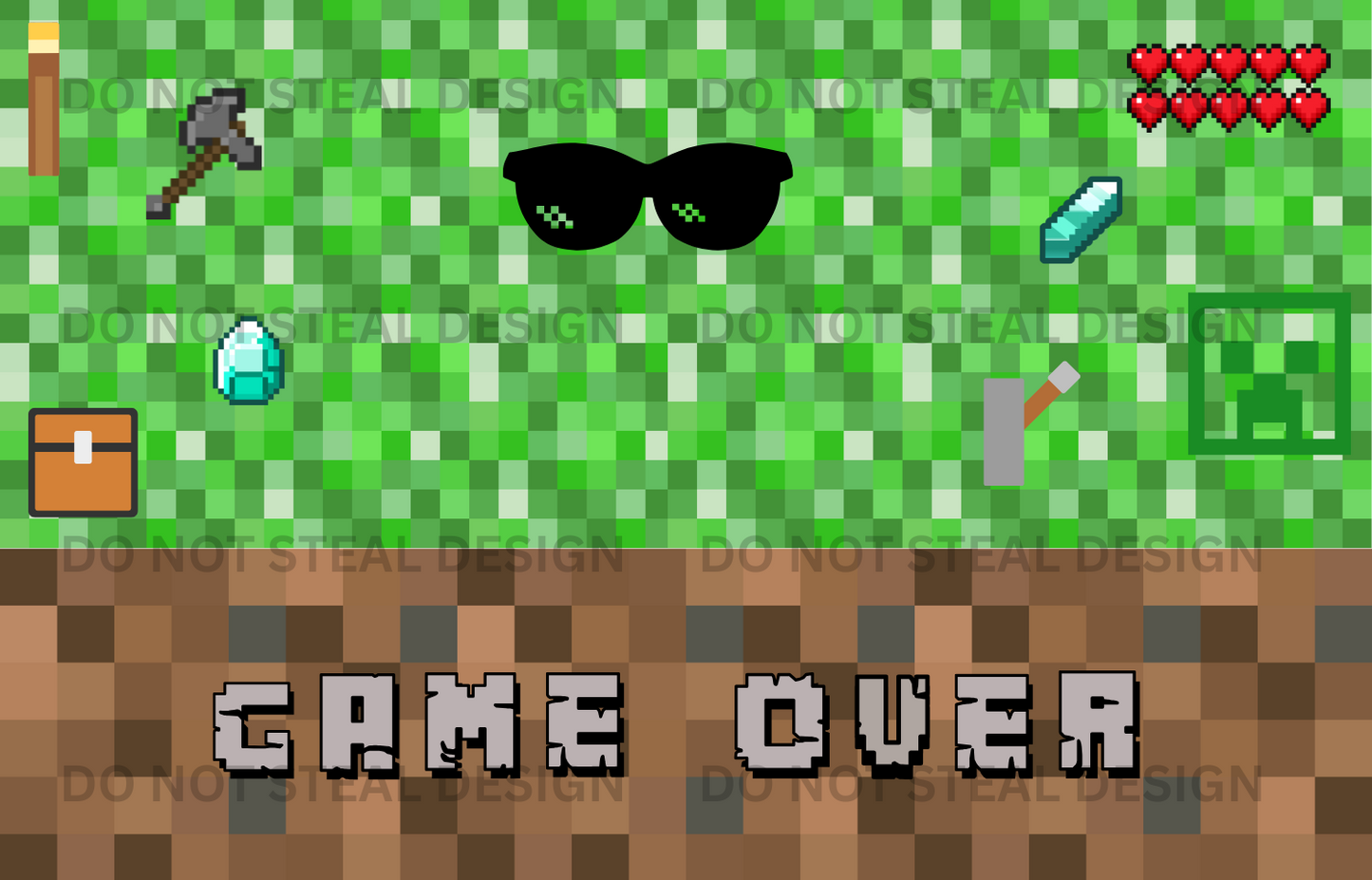 Game Over Instant Digital Download