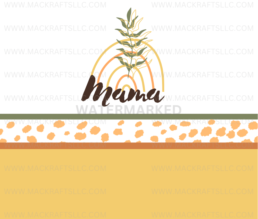Mama Boho Rainbow Instant Digital Download