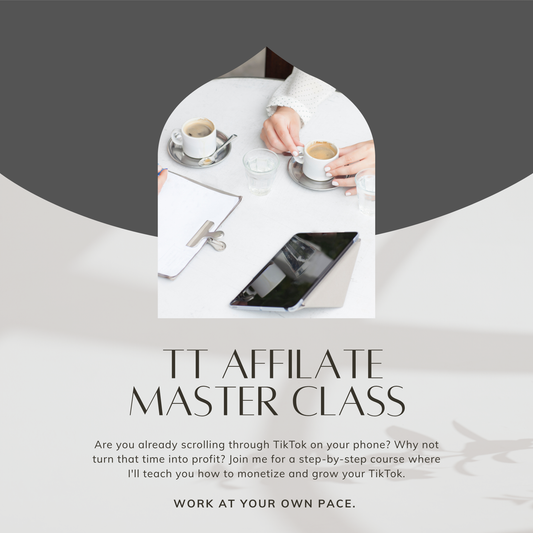 NEW!!!! TT Affiliate Master Class Course