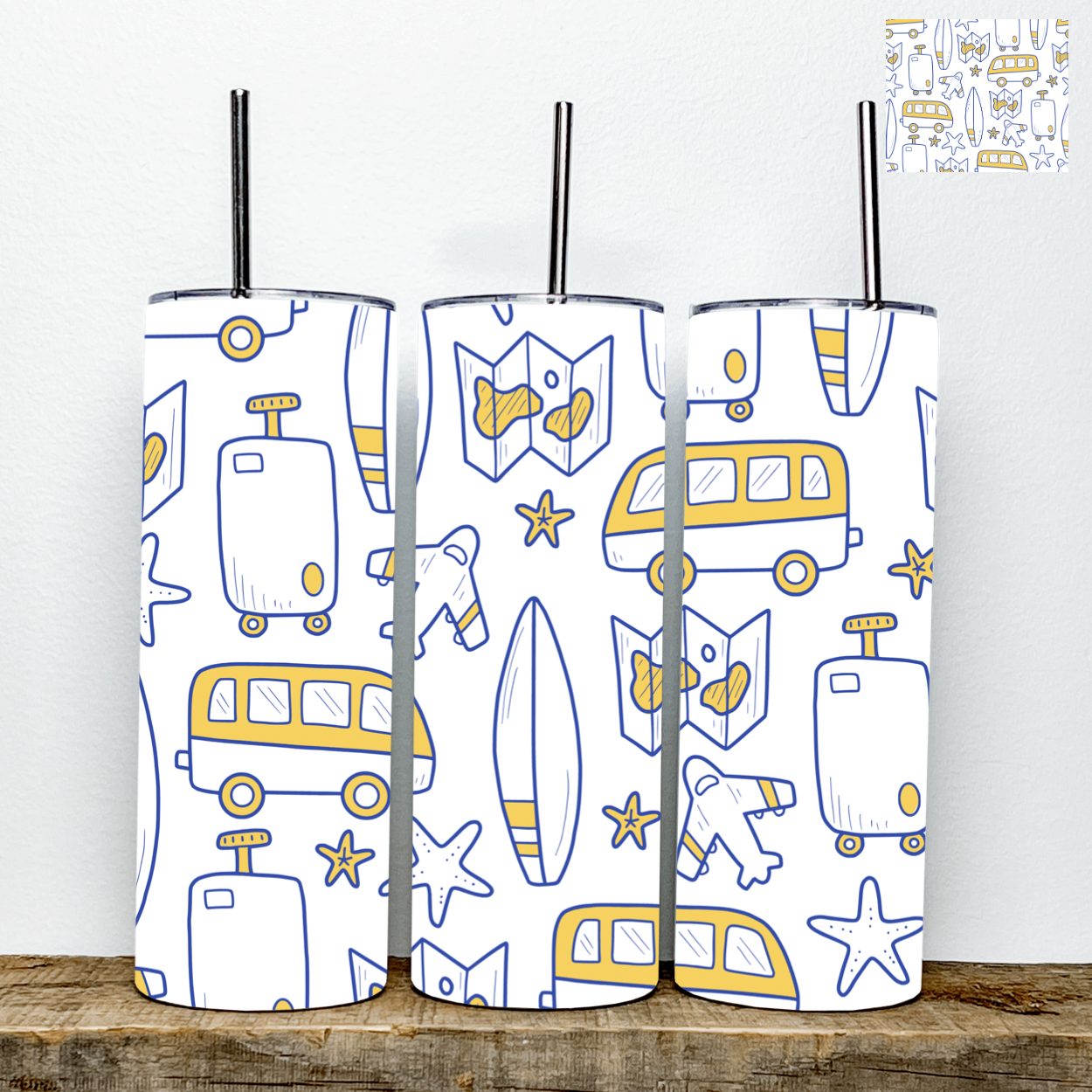 Travel Tumbler | Stainless Steel Double Wall Tumbler