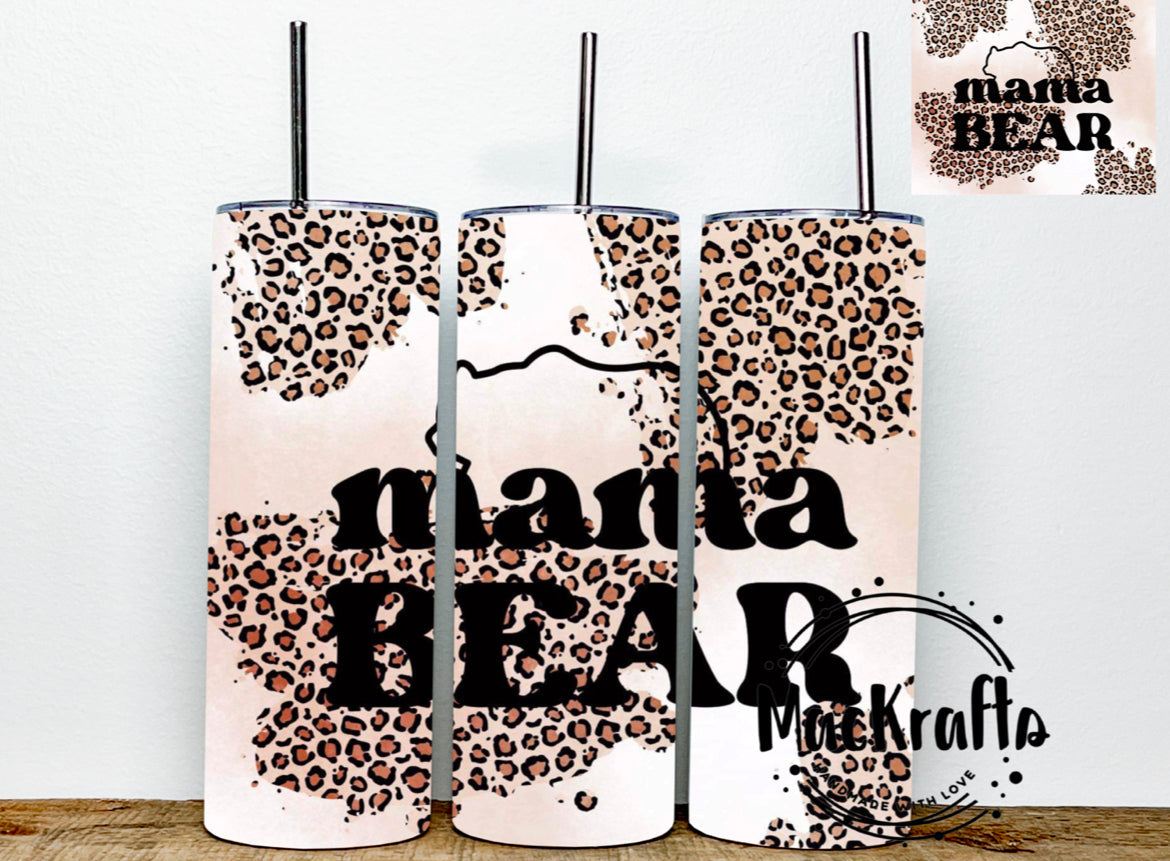 Boss Mama Tan Tumbler | Stainless Steel Double Wall Tumbler