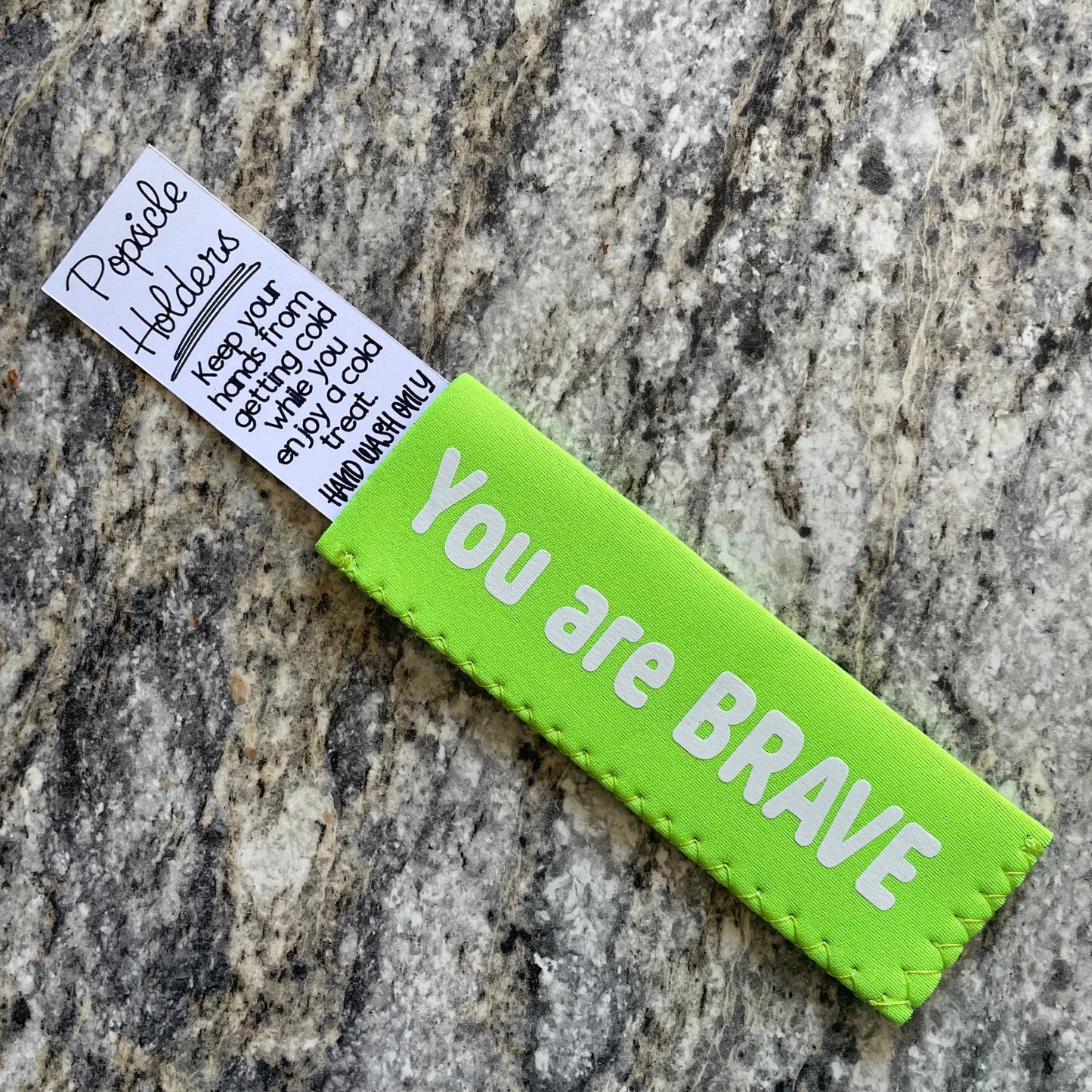 Affirmation Popsicle Holder