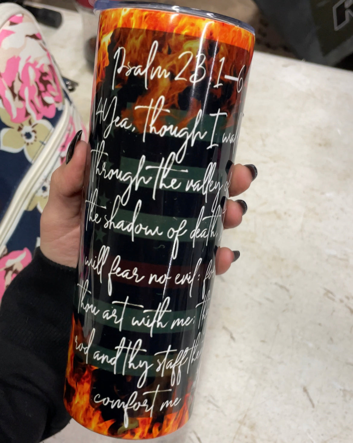 Firefighters Prayer 20oz Tumbler