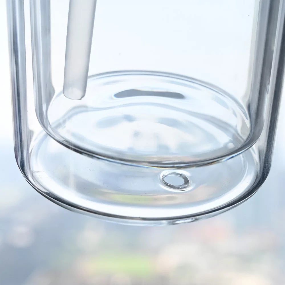 BLANK 20oz. Snow globe CLEAR GLASS Straight Tumblers | Case of 25