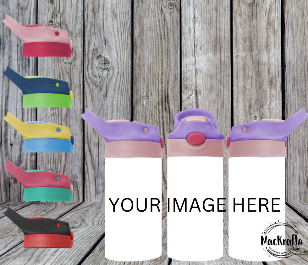 Custom | Personalized Double Wall Stainless Steel 12oz Flip Lid