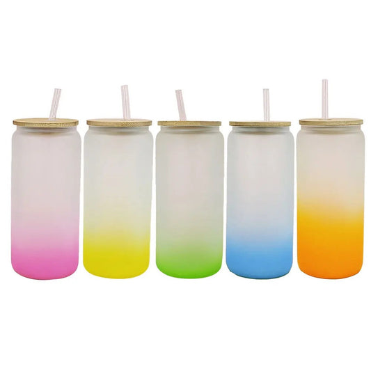 Blank Sublimation 20oz Colorful Glass Cups/Tumbler | case of 35