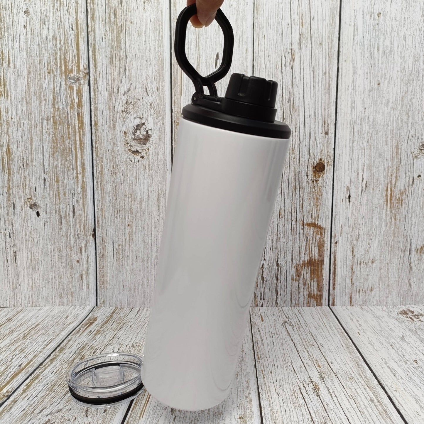 BLANK Glossy Straight Sports Water Bottle Tumblers | Case of 25