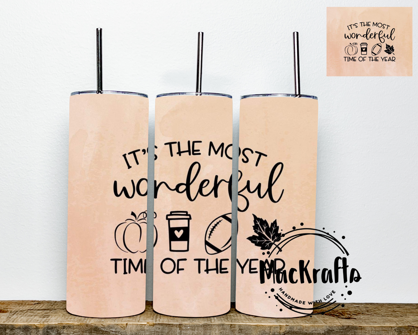 Sweater Weather Tumbler | Stainless Steel Double Wall Tumbler