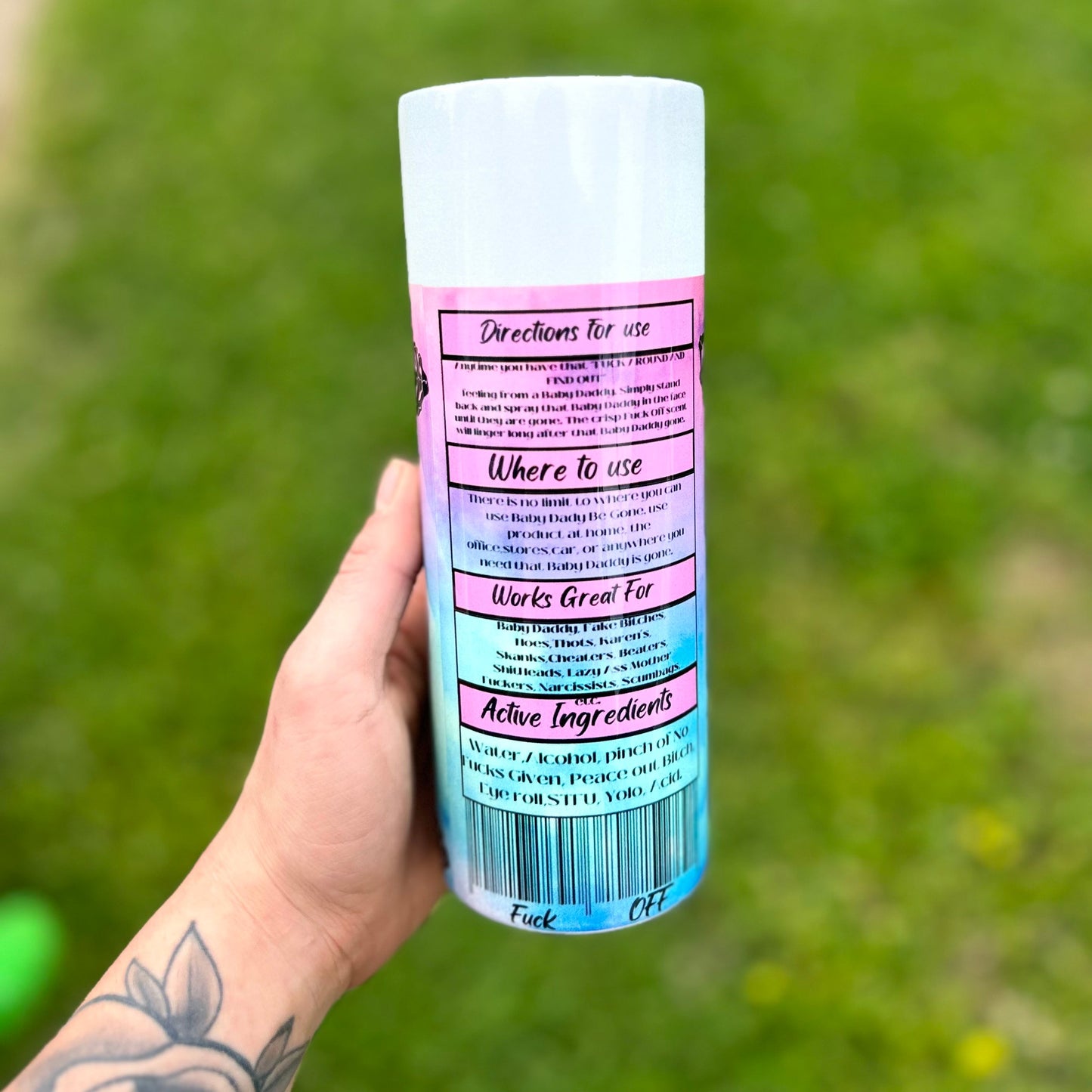 Boyfriend Be Gone RTS 20oz Tumbler