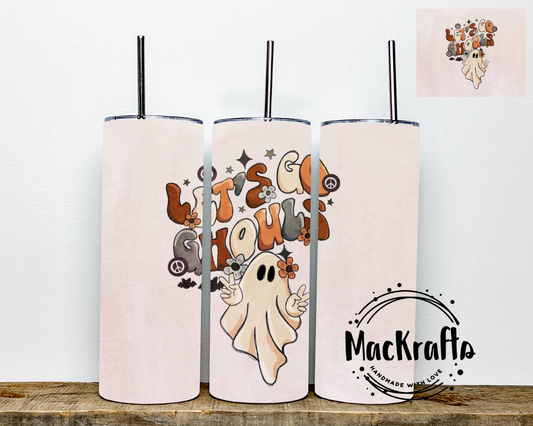 Let’s Go Ghouls Tumbler | Stainless Steel Double Wall Tumbler