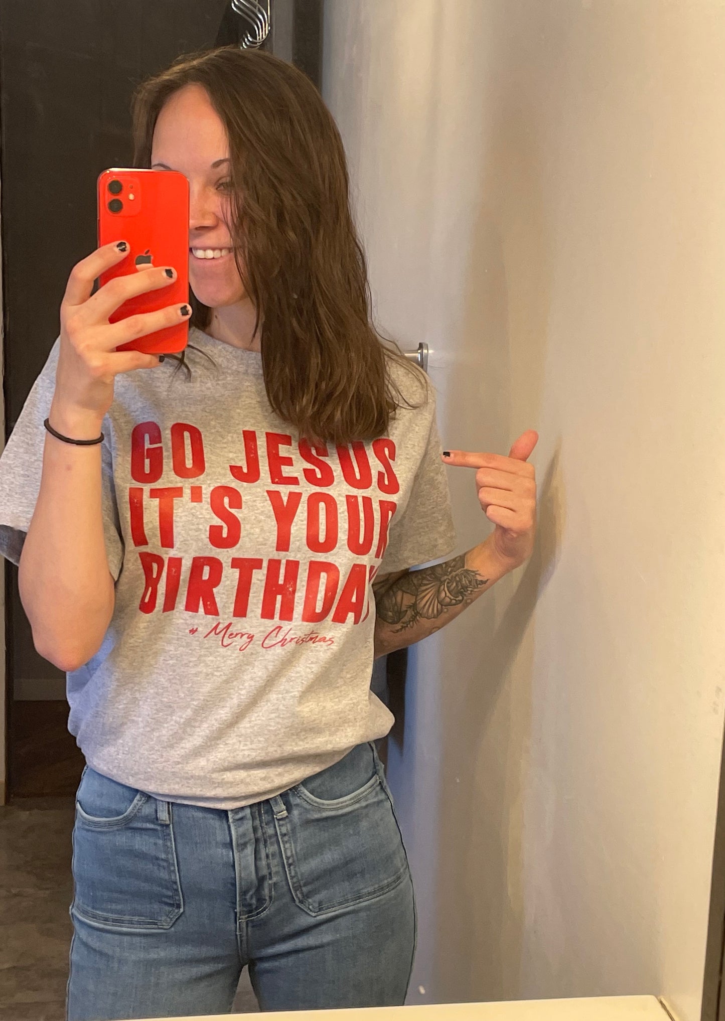 Go Jesus It’s Your Birthday Unisex Tee Shirt