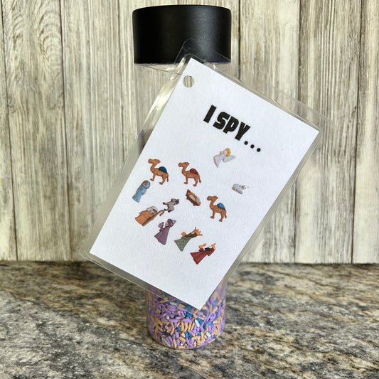 Shake & Seek Bottle | A Game of I Spy in a Bottle (As pictured) Jumbo Size