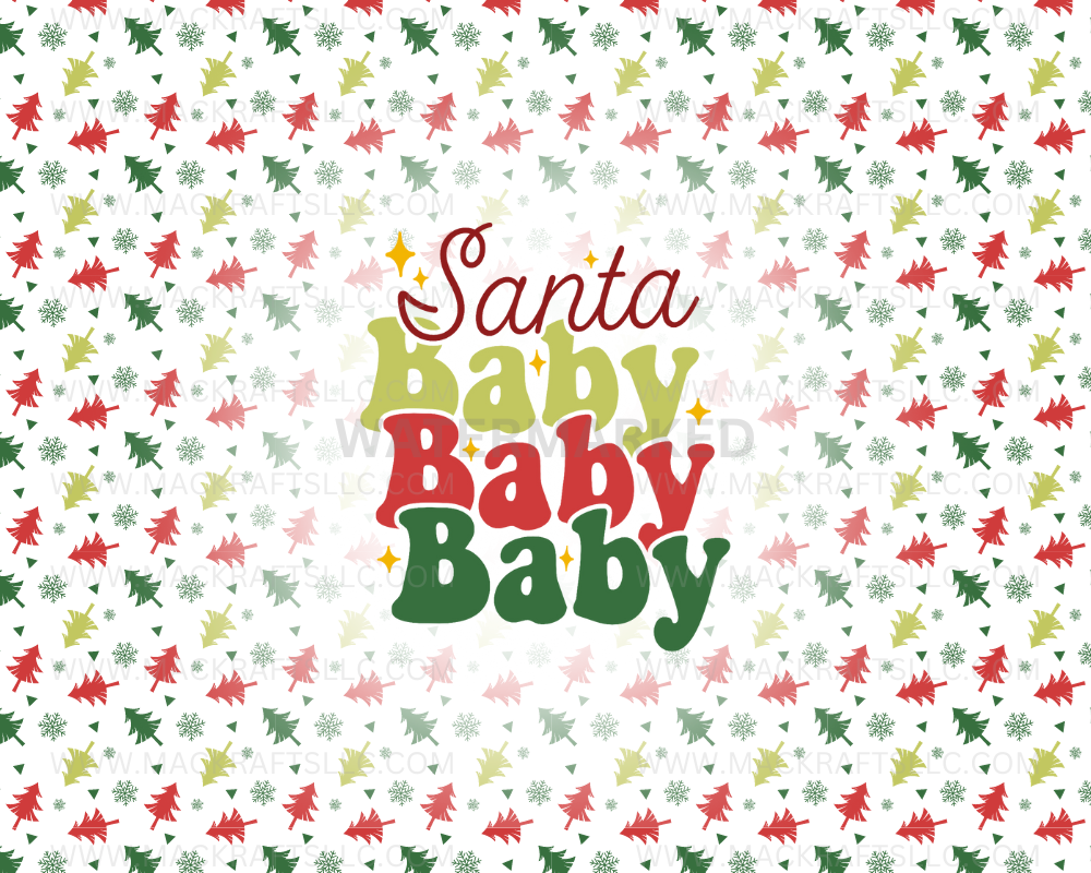 Santa Baby Instant Digital Download