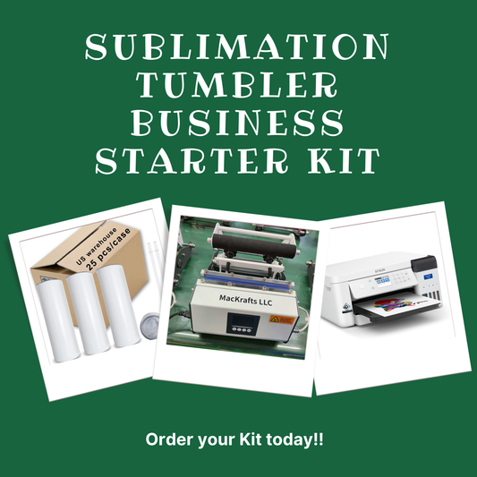 Sublimation Tumbler Business Starter Kit - ON SALE!