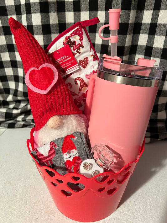 One of a Kind Valentine’s Day Basket for Her