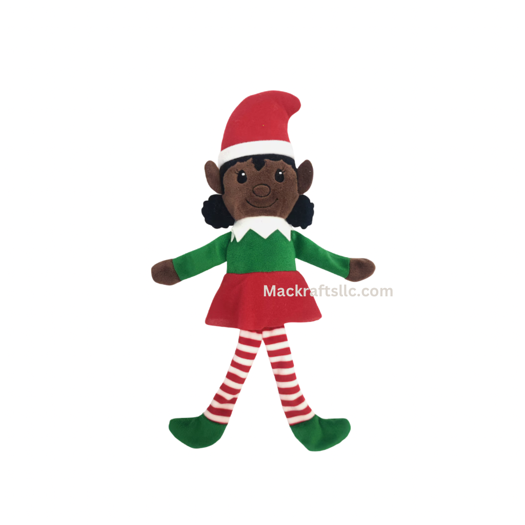 The Elfie Stuffy - With FREE personalization Christmas Elf Stuffy