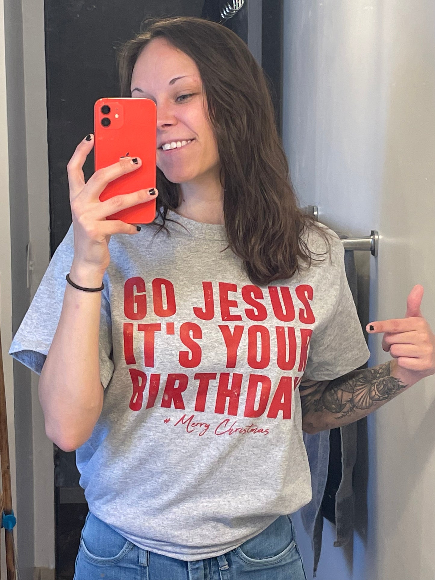 Go Jesus It’s Your Birthday Unisex Tee Shirt