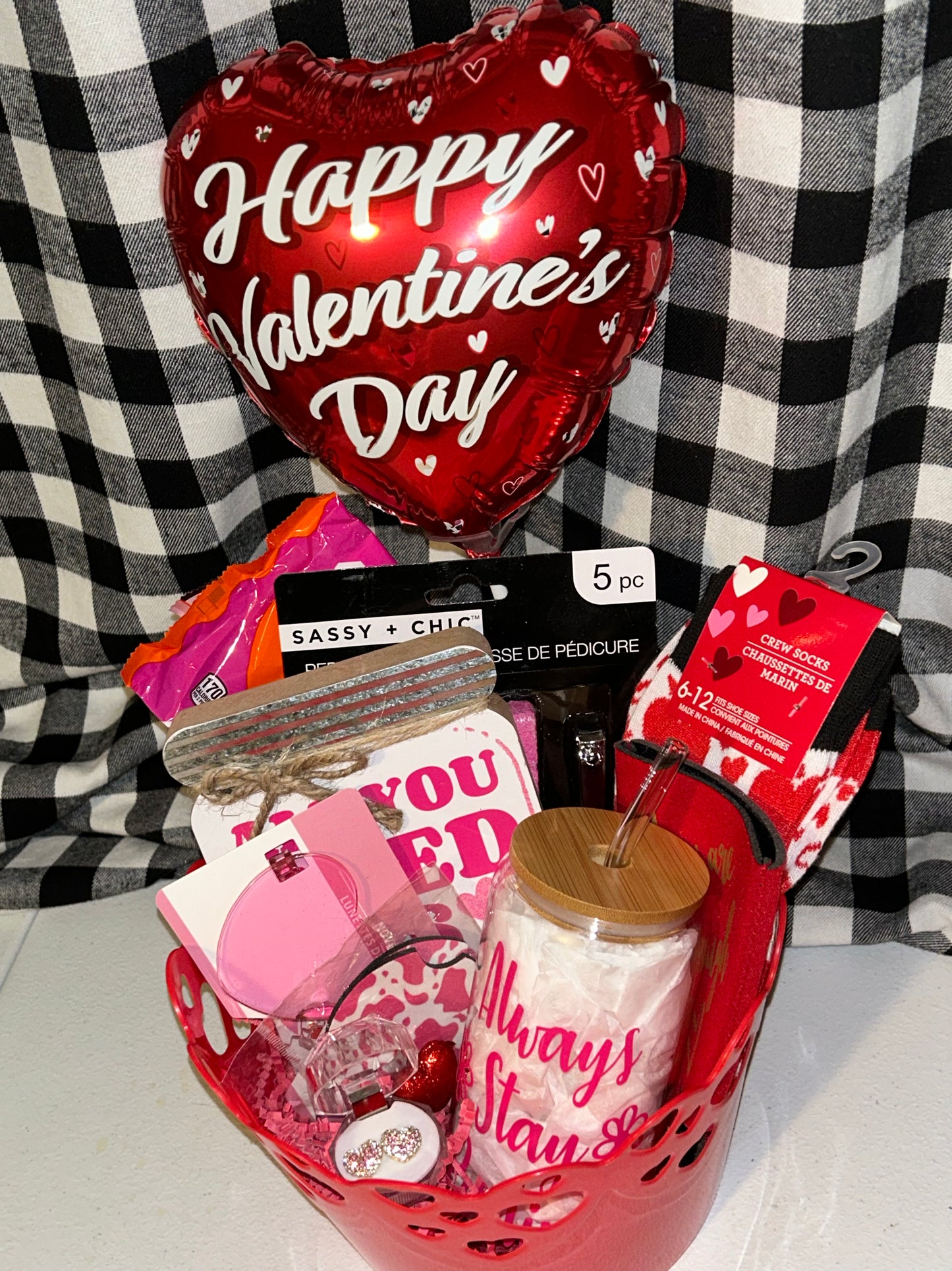 One of a Kind Valentine’s Day Basket for Her