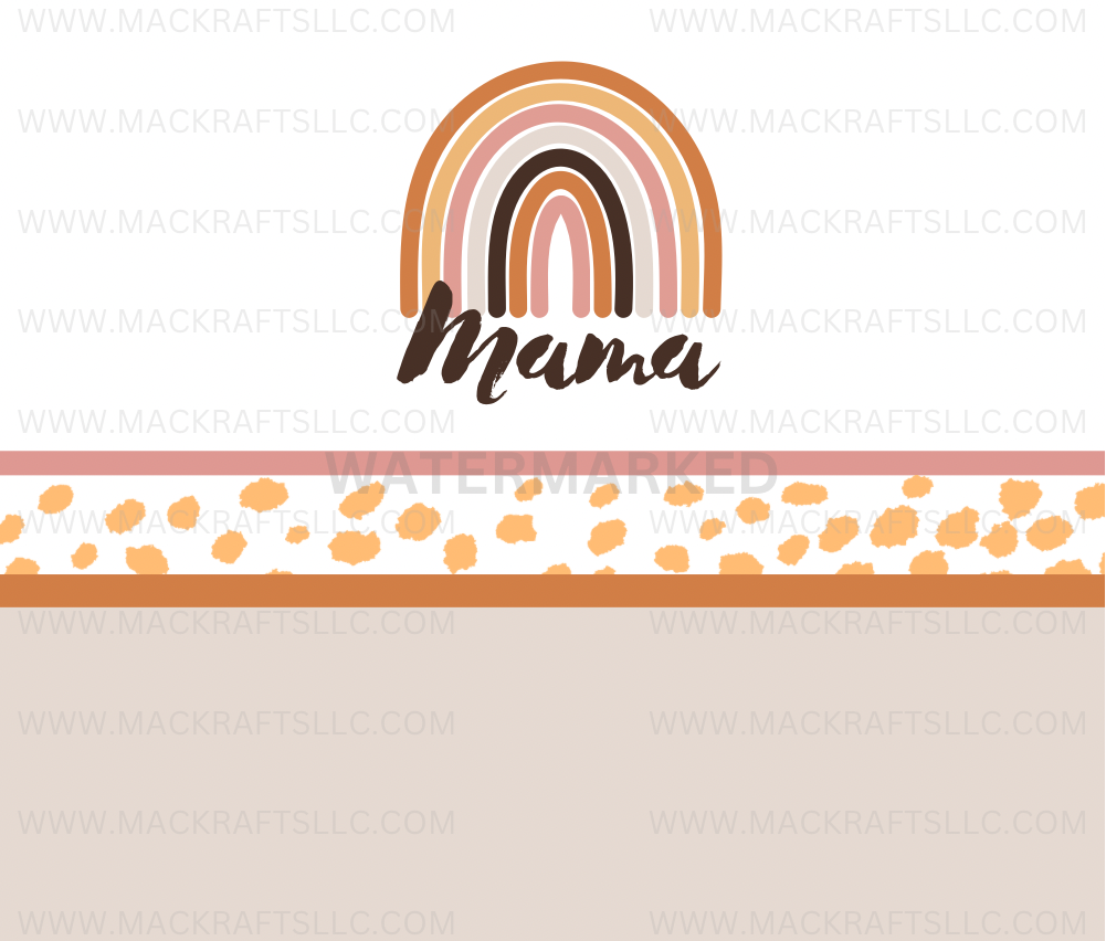 Mama Boho Rainbow Instant Digital Download