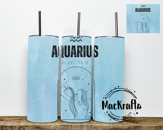 Aquarius Tumbler | Stainless Steel Double Wall Tumbler