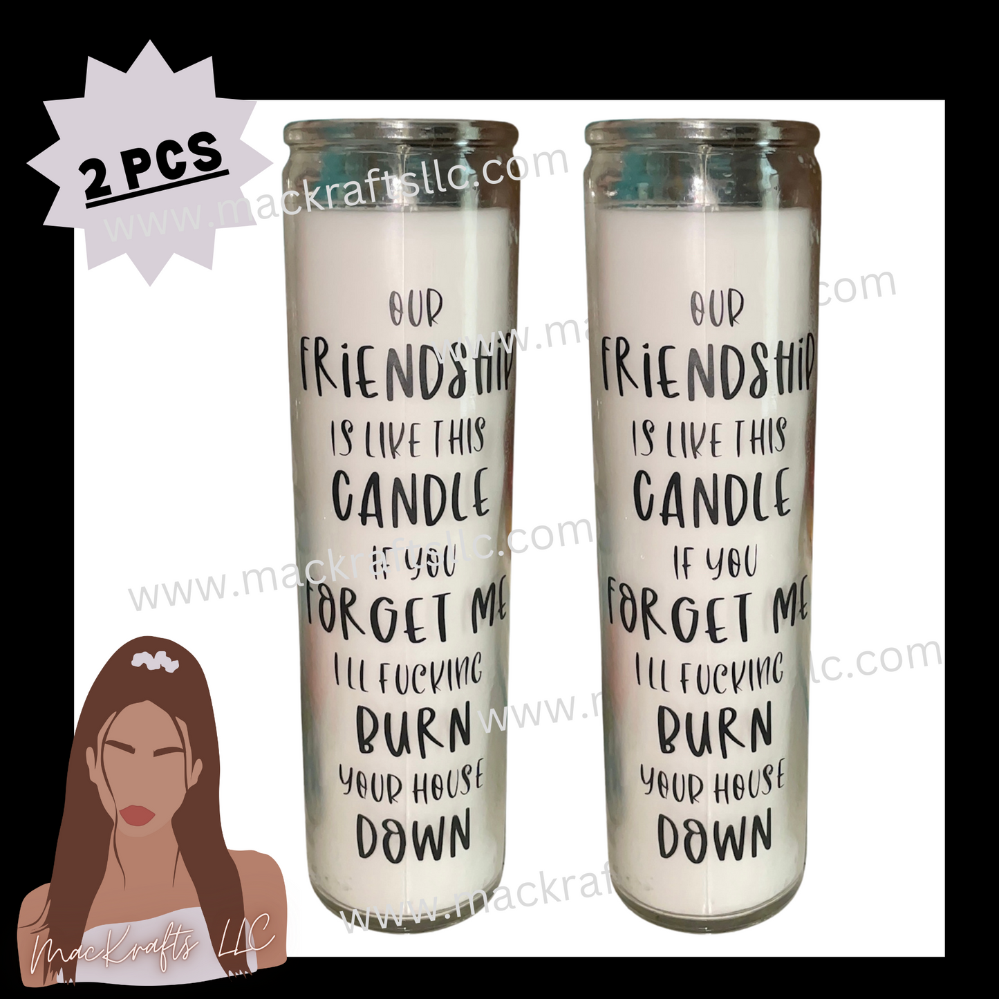 Friendship Candle | Pack of 2
