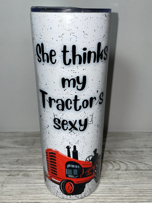 She thinks my tractor sexy | Red tractor