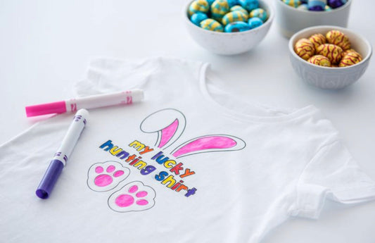 My Lucky Hunting Shirt - Easter Coloring Shirt