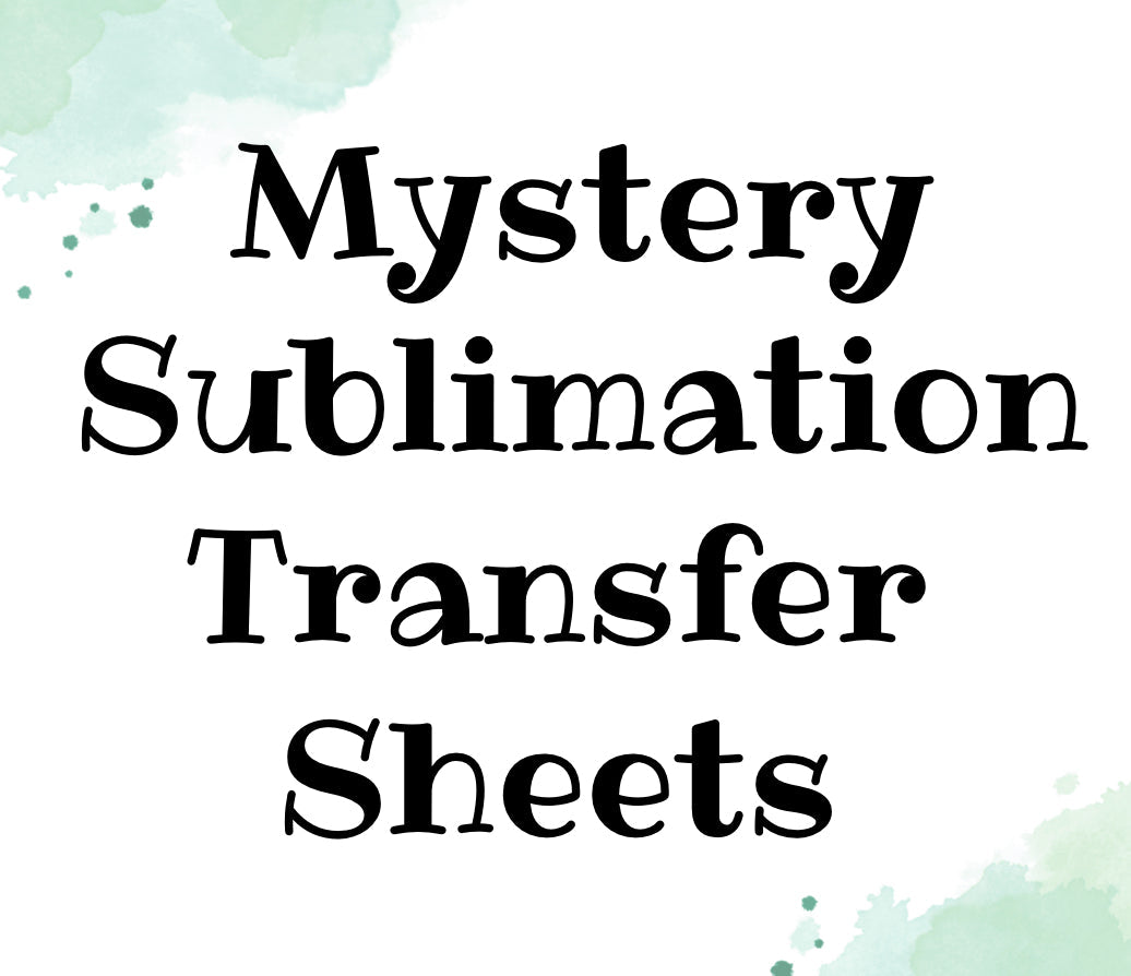 Mystery Sublimation Transfer Sheets