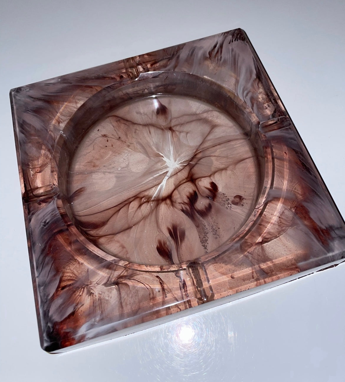 Beautiful Resin Made Ashtray | One of a kind