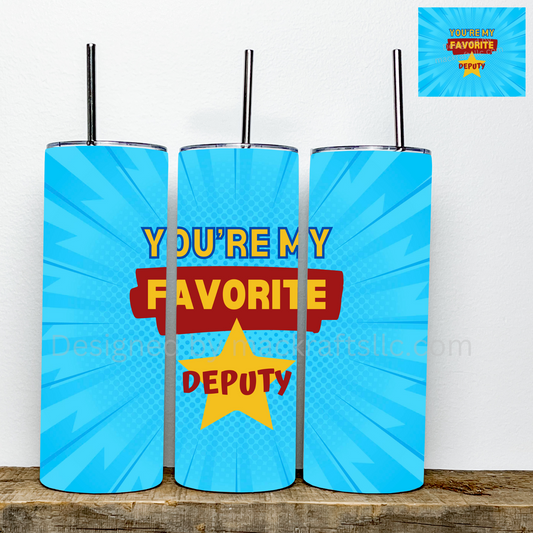You’re My Favorite BLUE Tumbler | Stainless Steel Double Wall Tumbler
