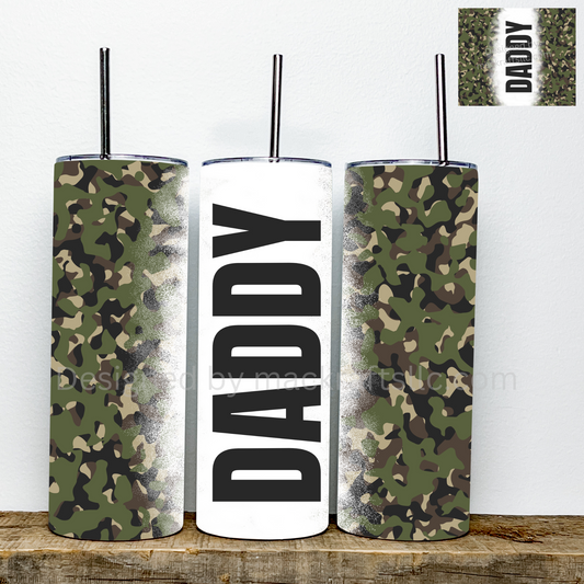 Camo Daddy | Stainless Steel Double Wall Tumbler