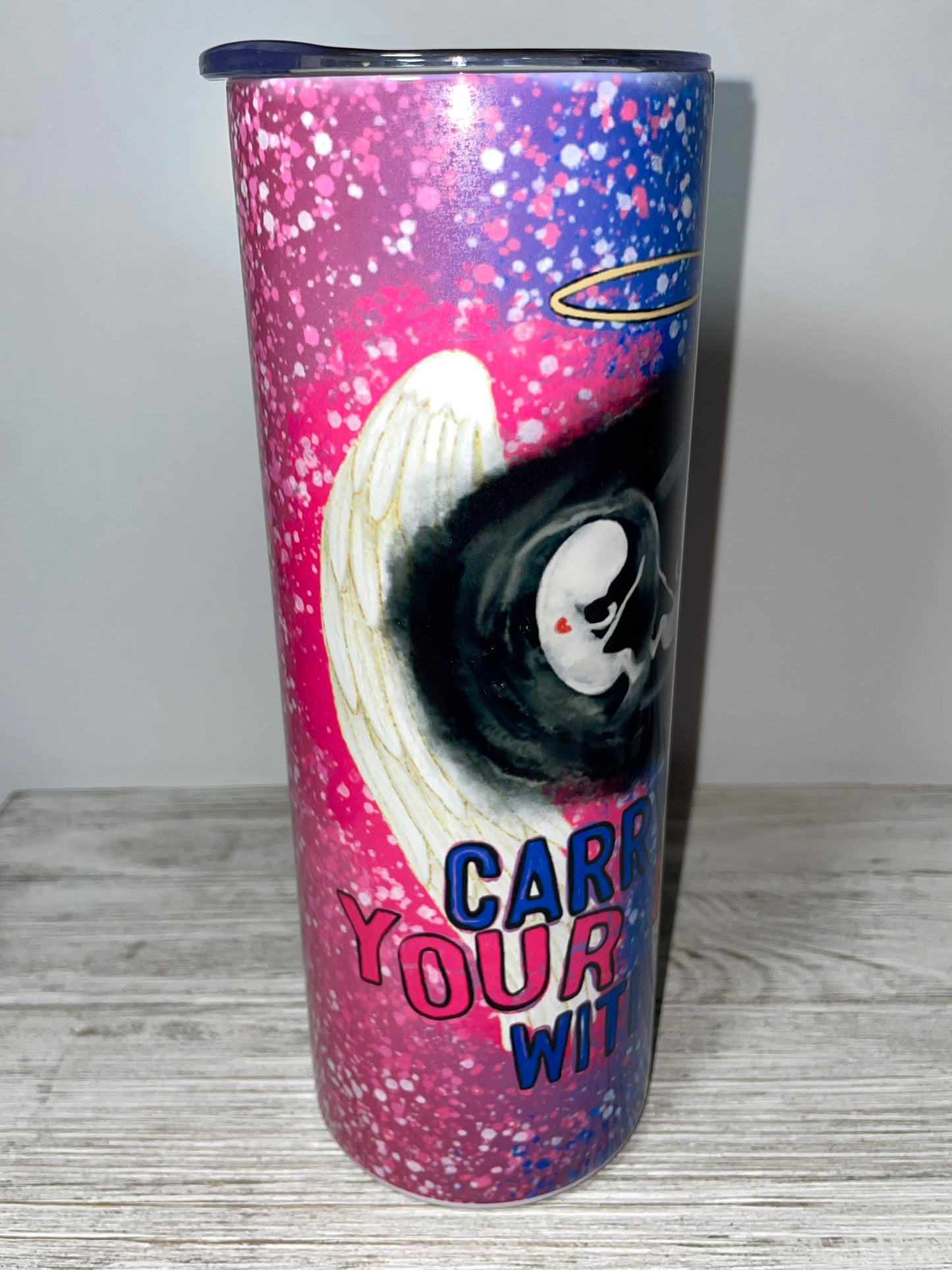Carrying Your Love With Me Miscarriage Tumbler