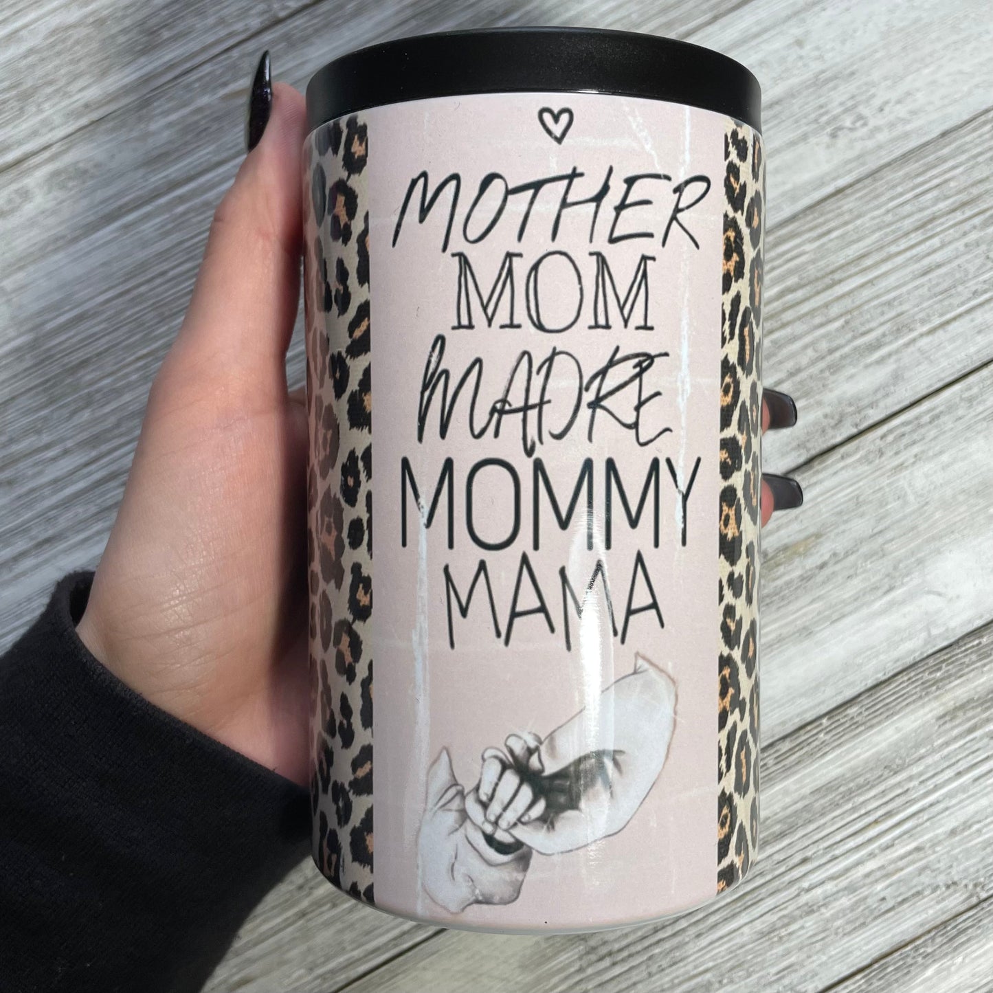 Can Cooler/ 12oz Tumbler Mother Mom Madre Mommy Mama